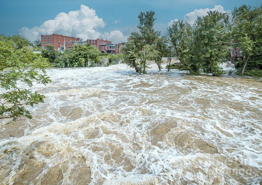 Middlebury Vermont Flood Photograph by Eric Killorin