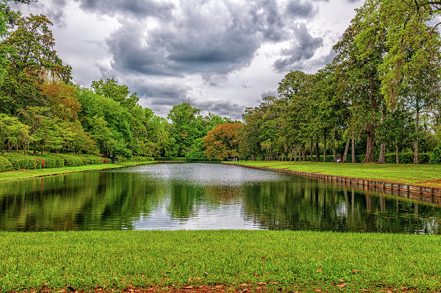 Middleton Plantation Landscape, SC Photograph by Louis Dallara