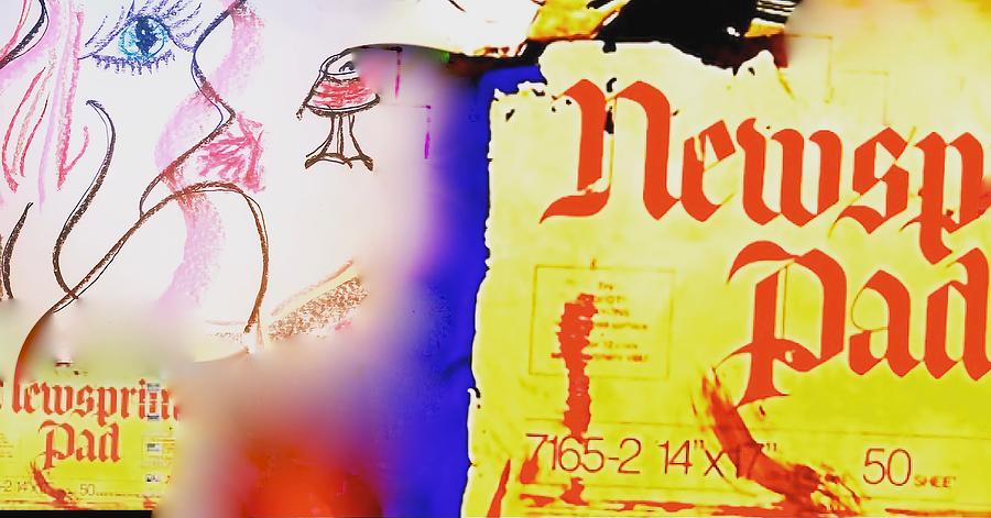 Mila News Mixed Media by Bencasso B