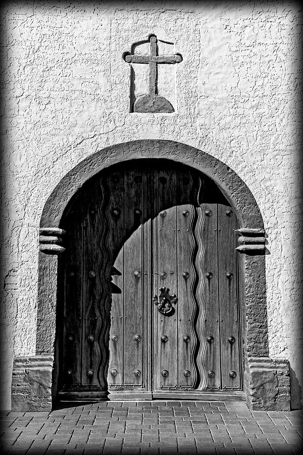 Mission Door Photograph by Kelley King