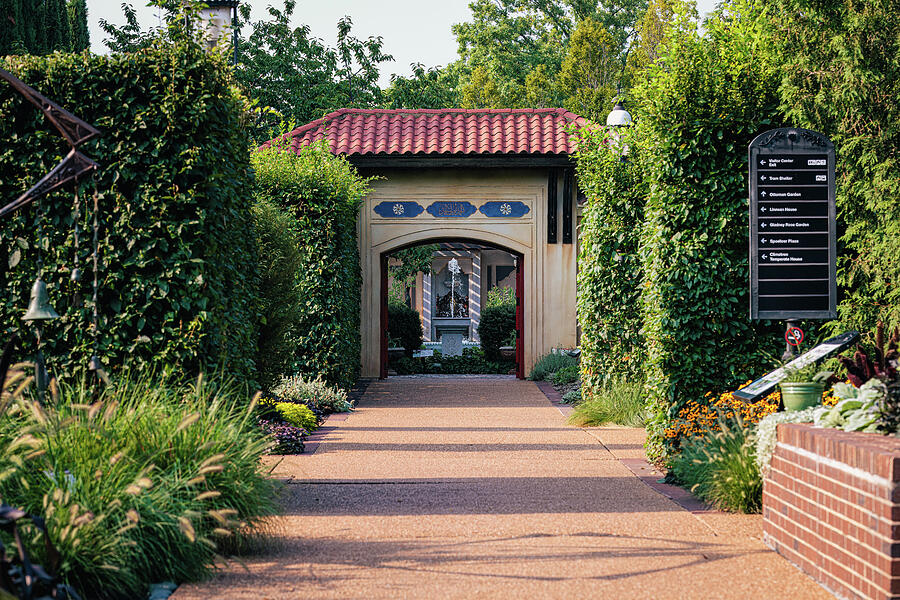 Missouri - Missouri Botanical Gardens - Ottoman Garden Photograph by Robert Niemeier