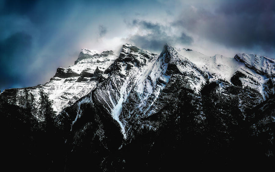 Misty Mountain Top Photograph by Dee Potter