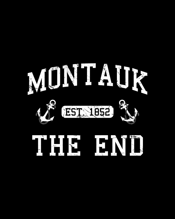 Montauk Established 1852 Digital Art by Flippin Sweet Gear