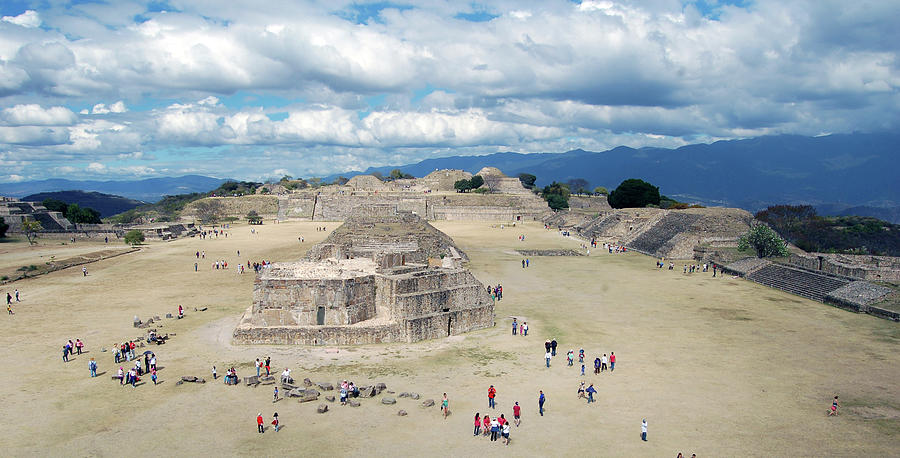 Monte Alban Photograph by William Scott Koenig