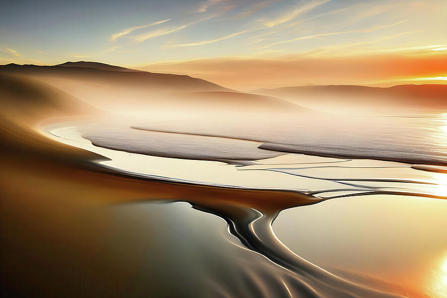 Monterey Digital Art by Ursula Abresch