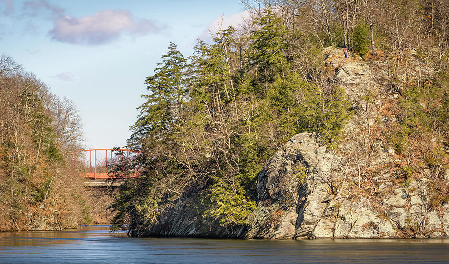 Morning Light on Lovers Leap Photograph by Dave King
