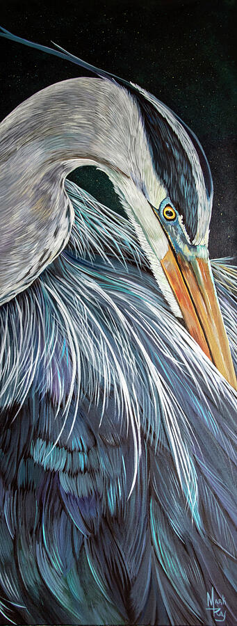 Morning Maintenance Painting by Mark Ray