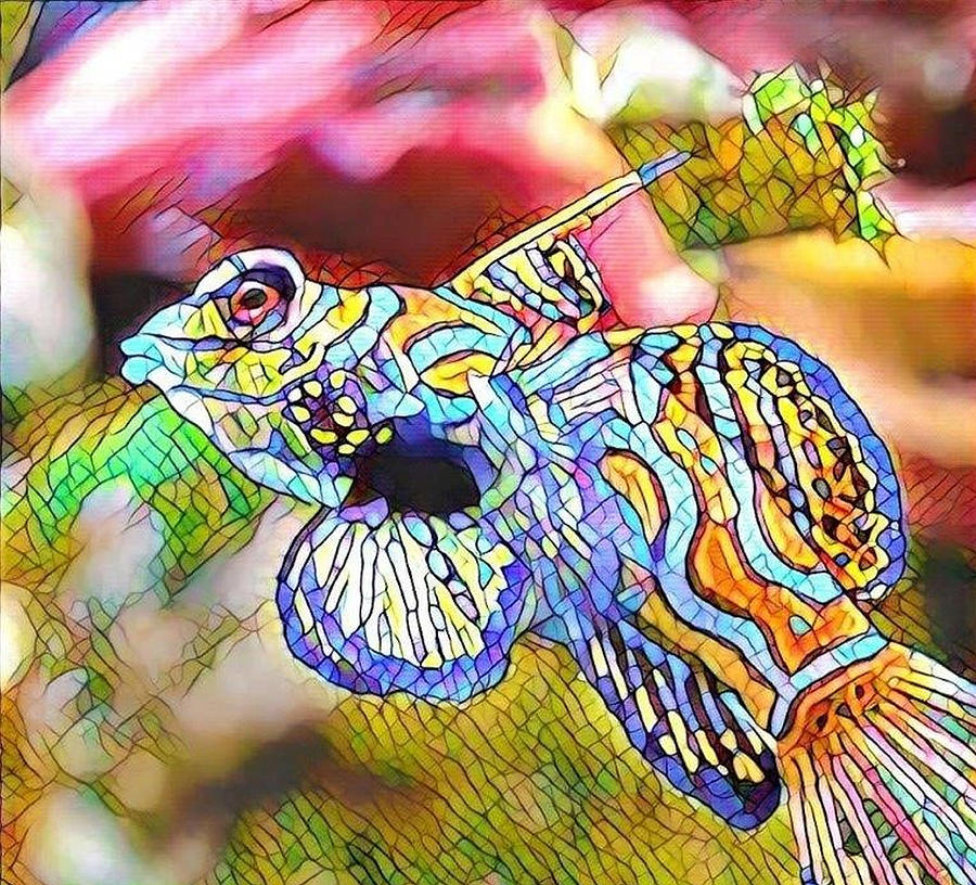 Mosaic Digital Art by Juliette Becker