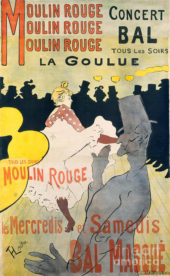 Moulin Rouge  La Goulue Digital Art by Antonios Valamontes