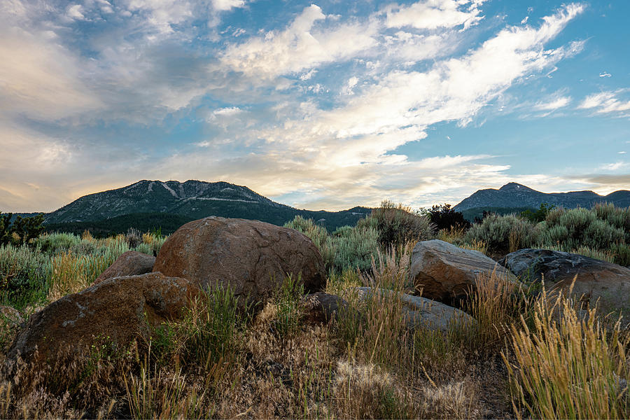Mount Rose Sunset Photograph by Ron Long Ltd Photography