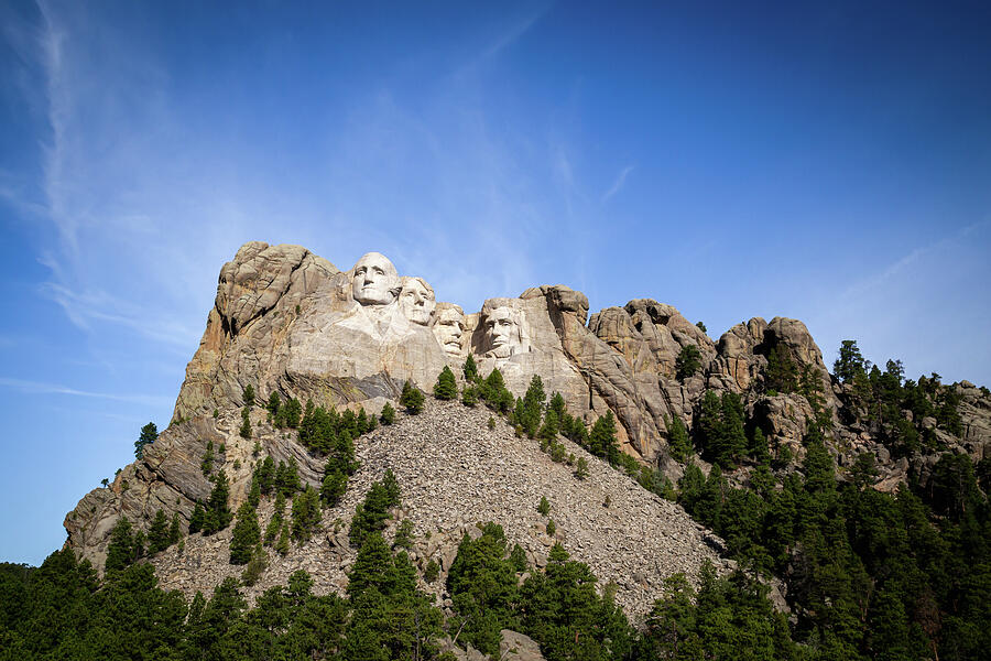 Mount Rushmore National Memorial Photograph - Mount Rushmore 3 by Cindy Robinson