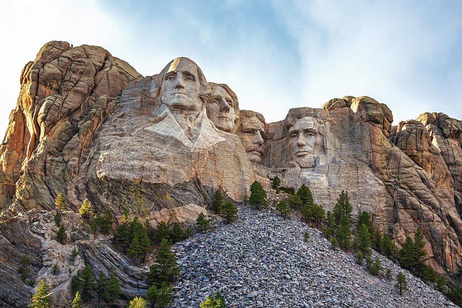 Mount Rushmore National Memorial Photograph - Mount Rushmore National Monument by Tatiana Travelways