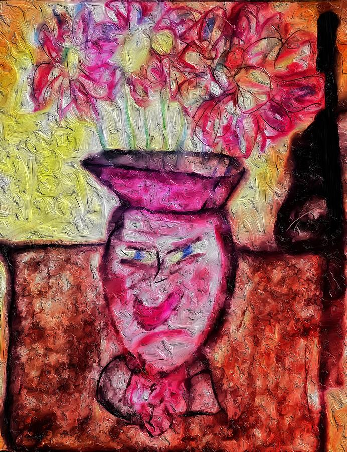 Mr. Ming Vas Angrier Mixed Media by Bencasso B