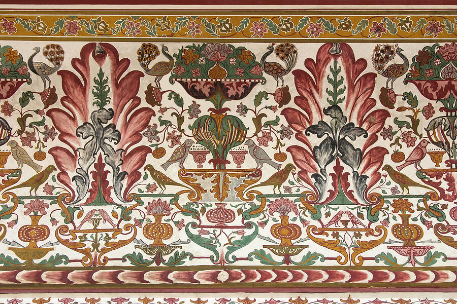 Murals-2, Ram Rai Darbar Sahib, Dehradun Photograph by Sanjay Marathe