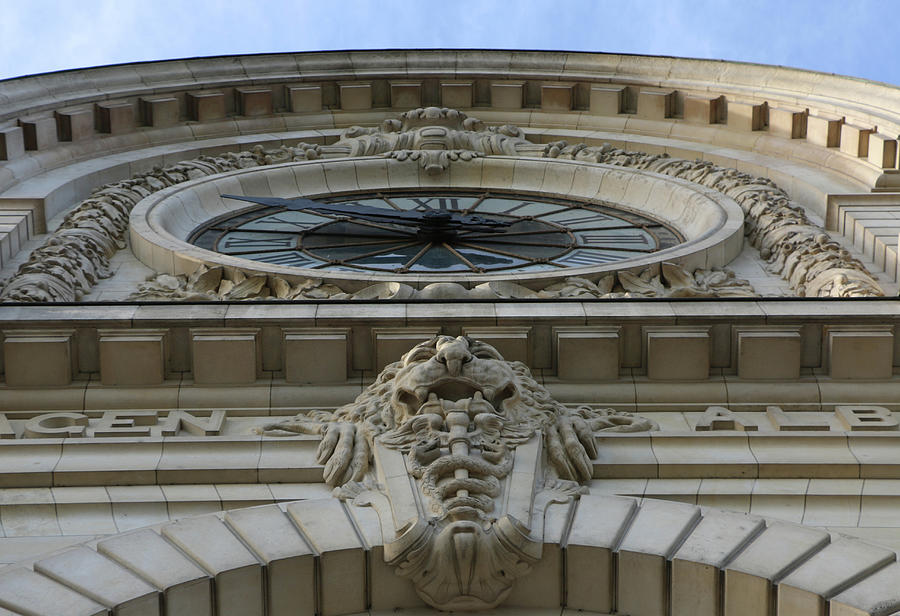 Musee dOrsay Clock Photograph by Ron Berezuk