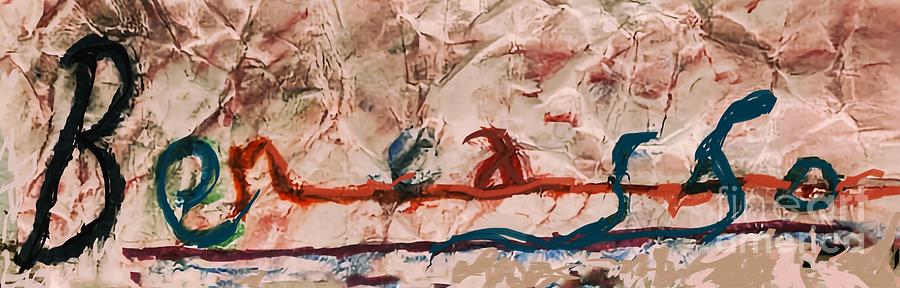 Nefertitit Signature Mixed Media by Bencasso B