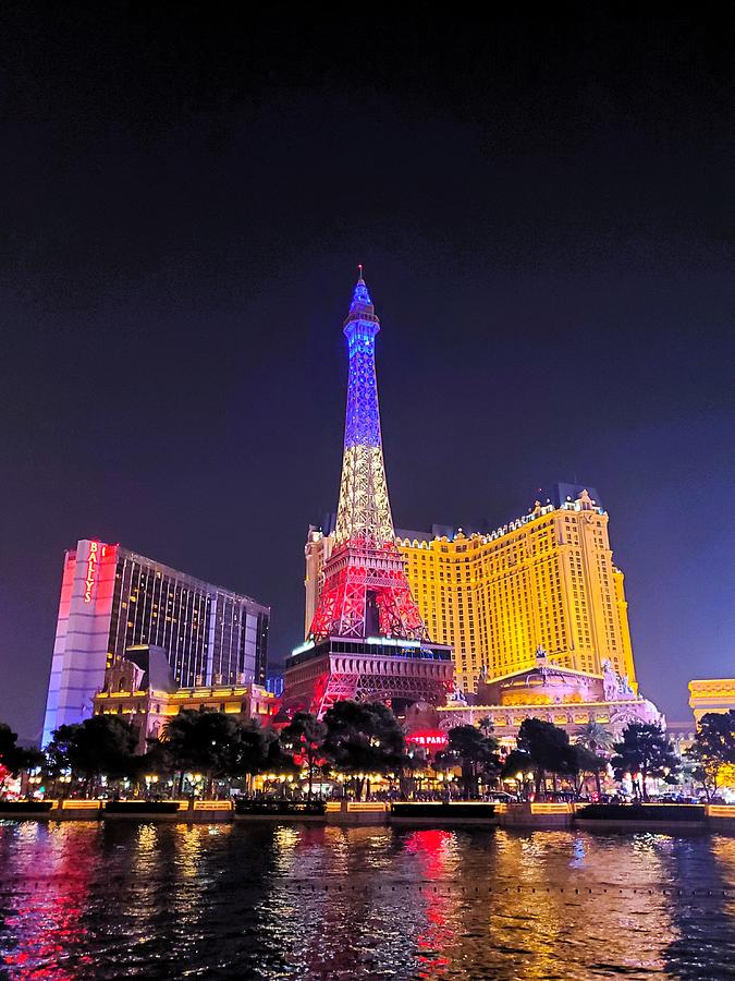 Neon Paris Tribute Photograph by Annalisa Rivera-Franz