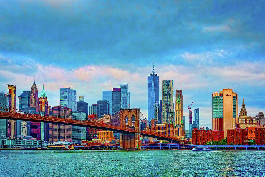 New York Skyline Photograph by Marshall Hurley