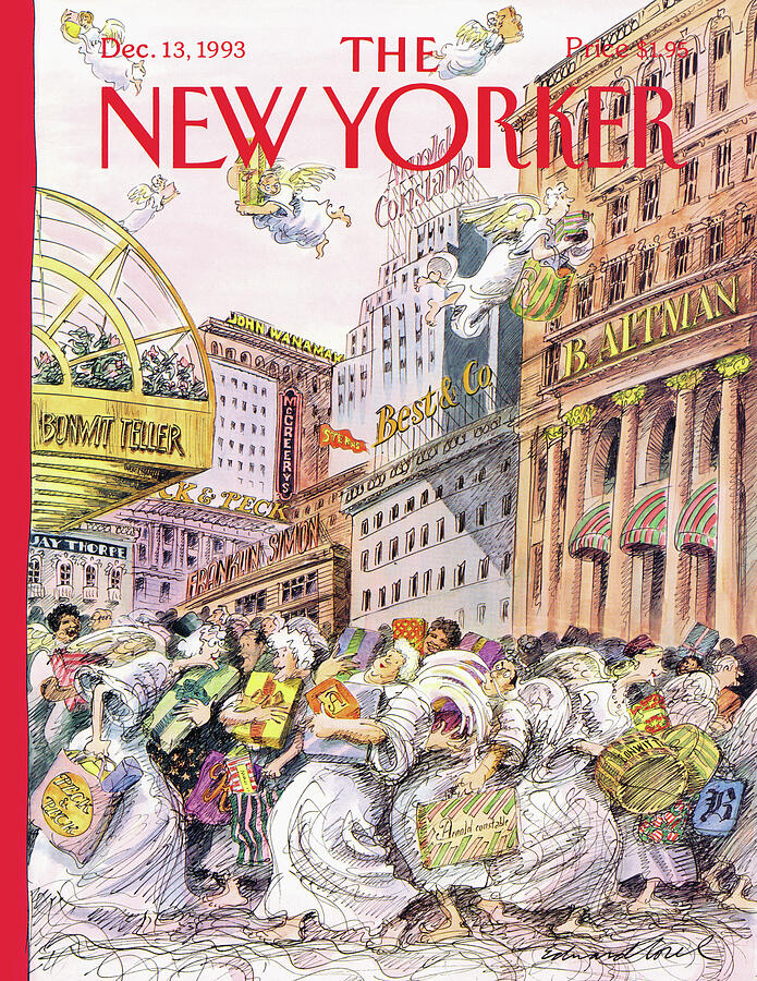New Yorker December 13th, 1993 by Edward Sorel