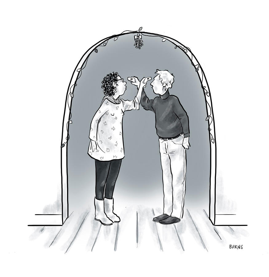 New Yorker December 15, 2021 Drawing by Teresa Burns Parkhurst