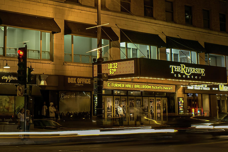 Night at the Riverside Photograph by Deb Beausoleil