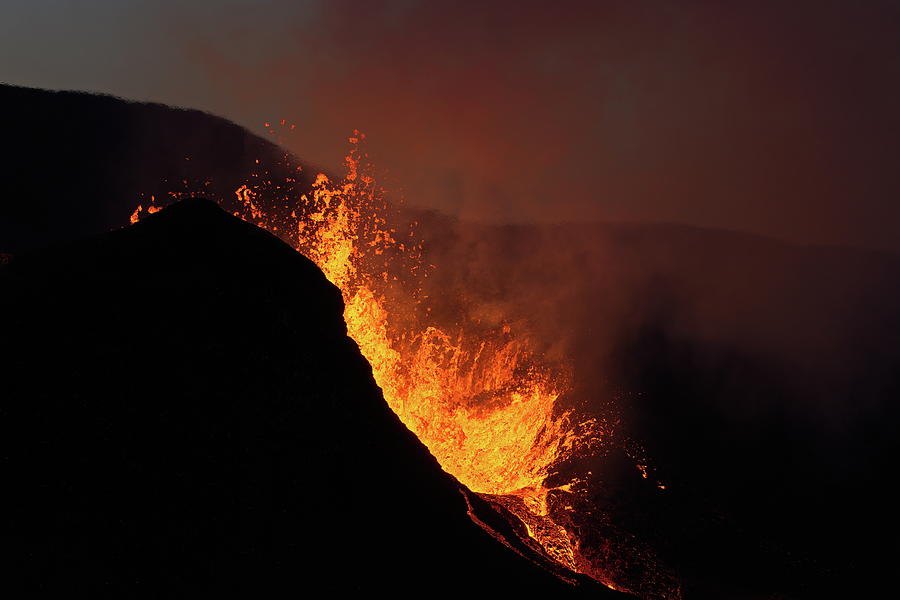 Night fire #1 Photograph by Christopher Mathews