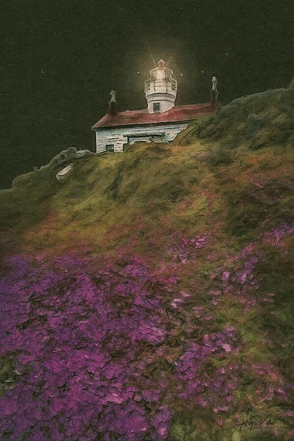 Night Light Painting by Jeffrey Kolker