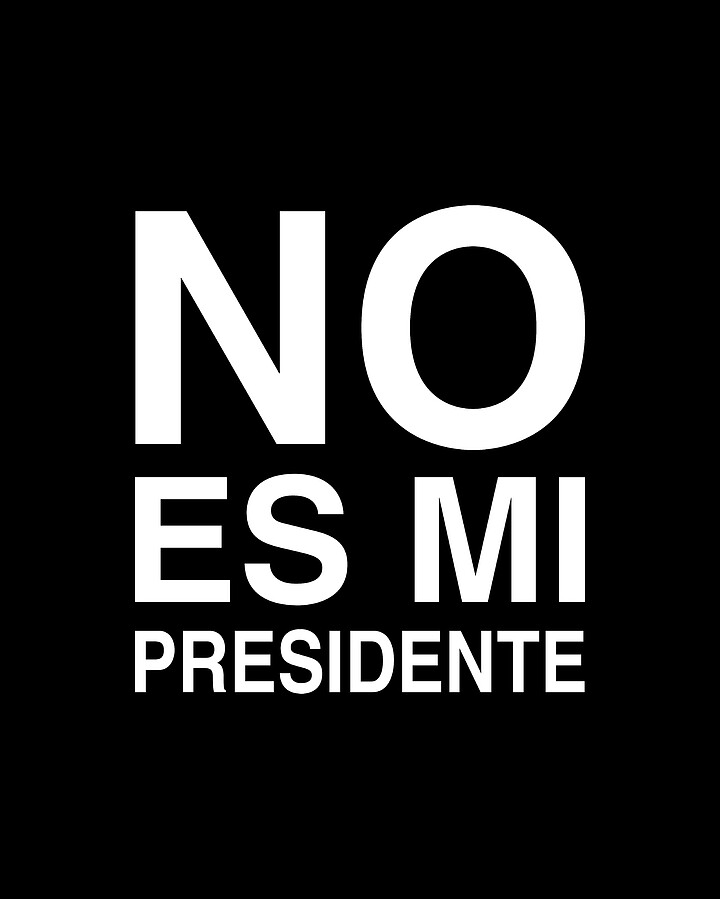 No Es Mi Presidente Digital Art by Flippin Sweet Gear