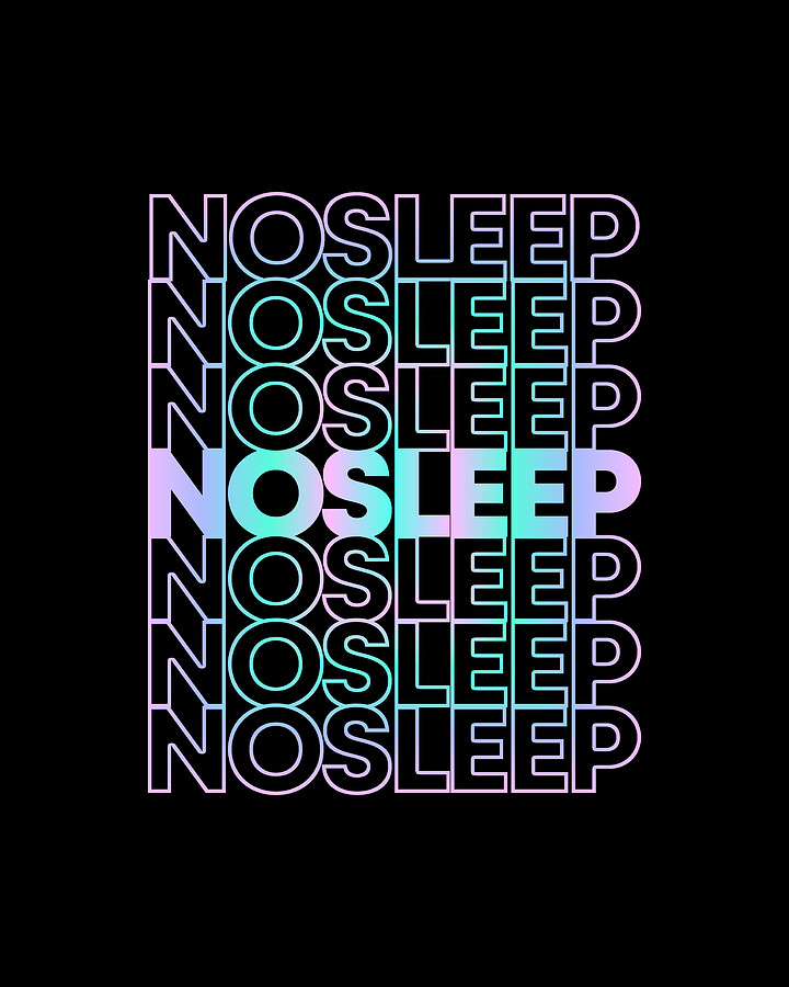 No Sleep Rave Festival EDM Digital Art by Flippin Sweet Gear