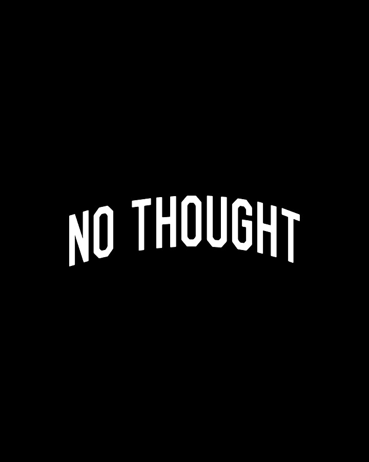No Thought Digital Art by Flippin Sweet Gear