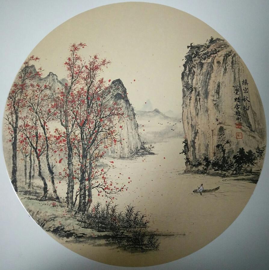 NO.14 Meticulous Autumn Painting by Gang Zhao