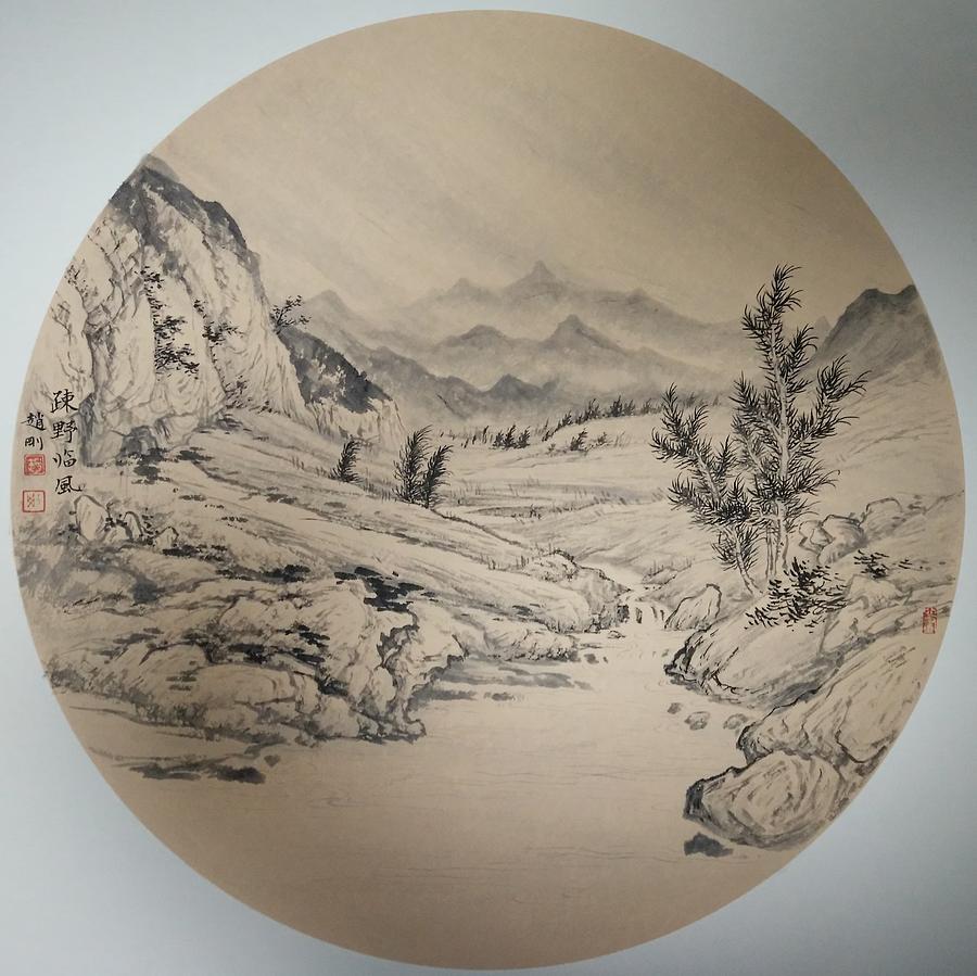 NO.15 Carefree and unrestrained Painting by Gang Zhao