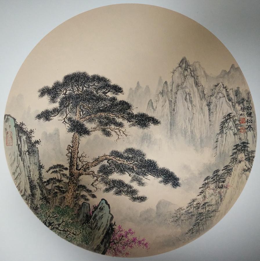 NO.8 Strength to Loosen Bones Painting by Gang Zhao