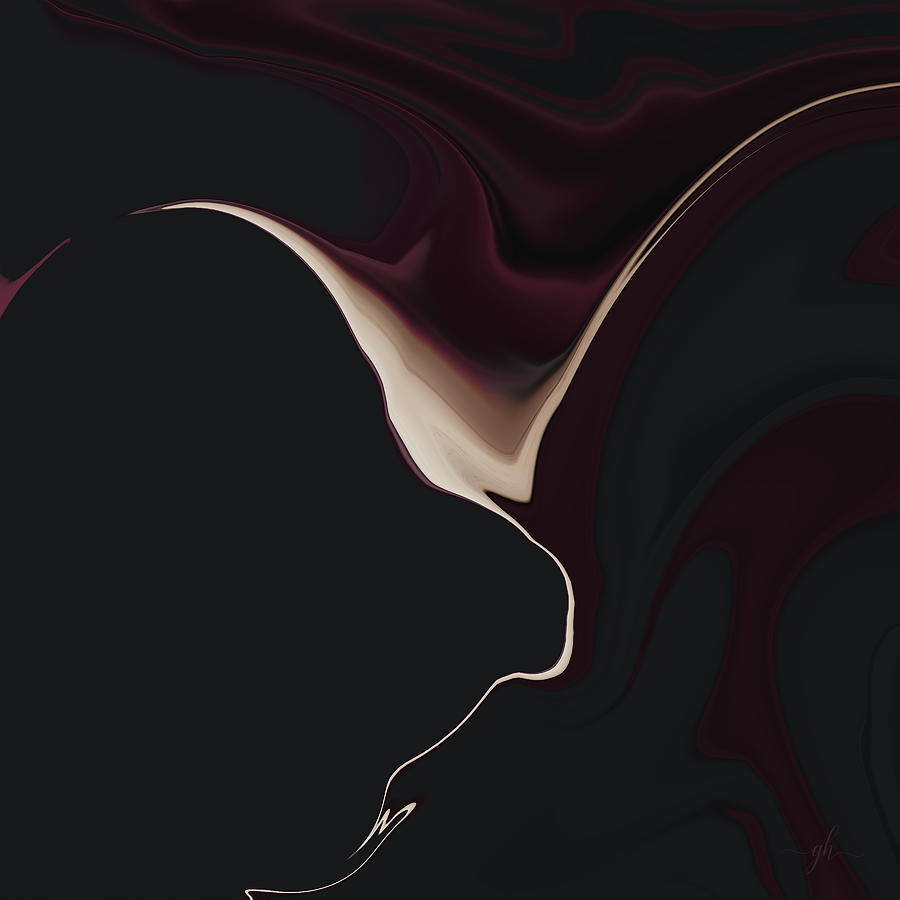 Noir Digital Art by Gina Harrison