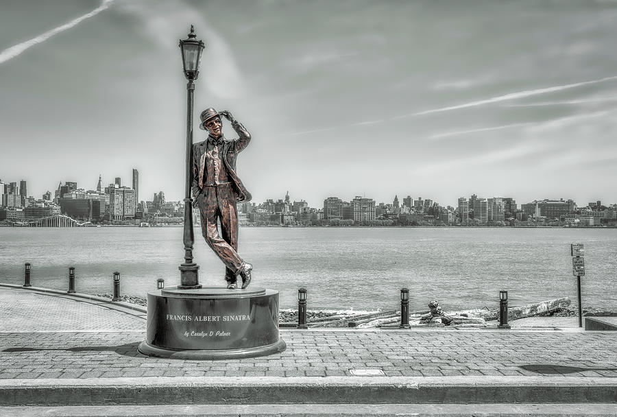 Ol Blue Eyes in Hoboken Photograph by Penny Polakoff