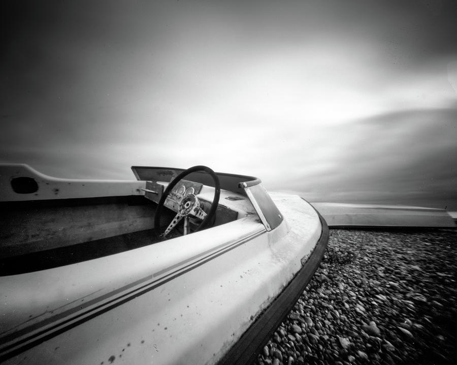 Old abandoned speed boat Photograph by Will Gudgeon