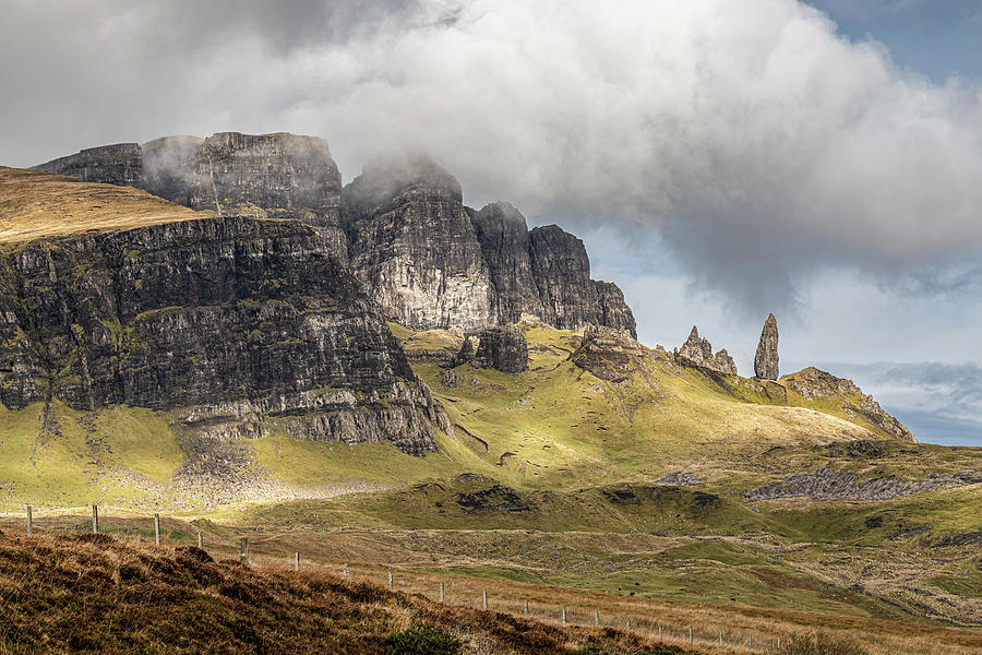 Old Man of Storr Skye Photograph by Shirley Mitchell