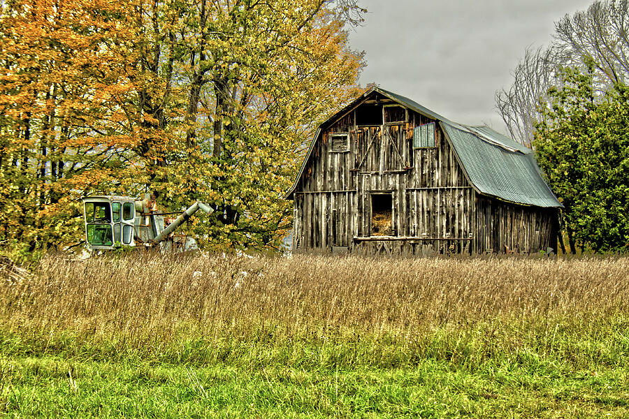 Old Time Farming Photograph by Vi Ray