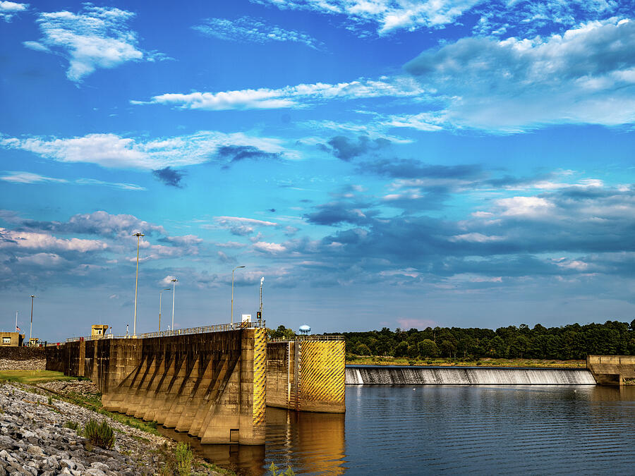 Oliver Lock and Dam Photograph by Jeremy Butler