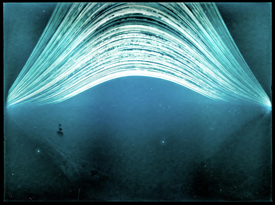One Year Long Exposure - Beachy Head Photograph by Will Gudgeon
