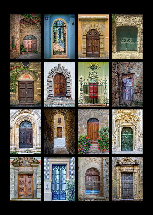 Open New Doors vertical layout Photograph by Maryanne Keeling