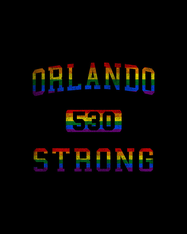 Orlando Strong Retro Digital Art by Flippin Sweet Gear