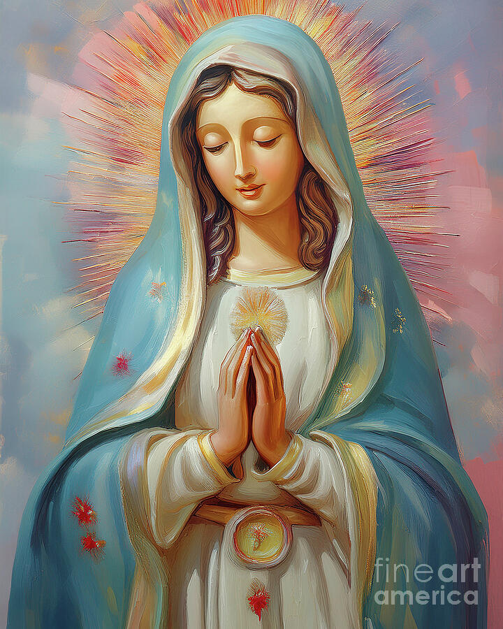 Our Lady Of Guadalupe Ai Art by Macro Abundance