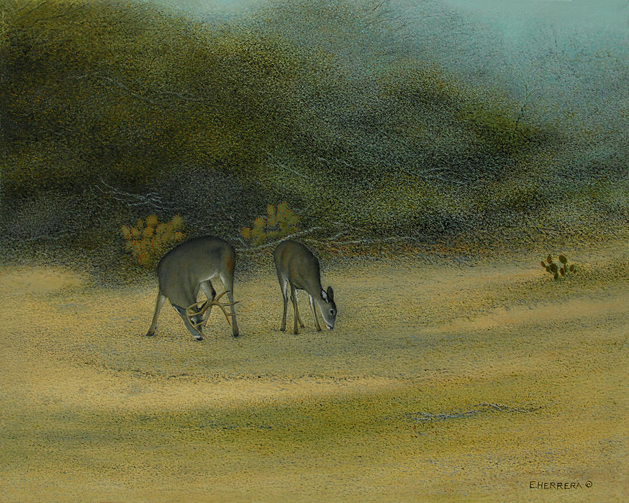 Out of the Brush Painting by Eleazar Herrera