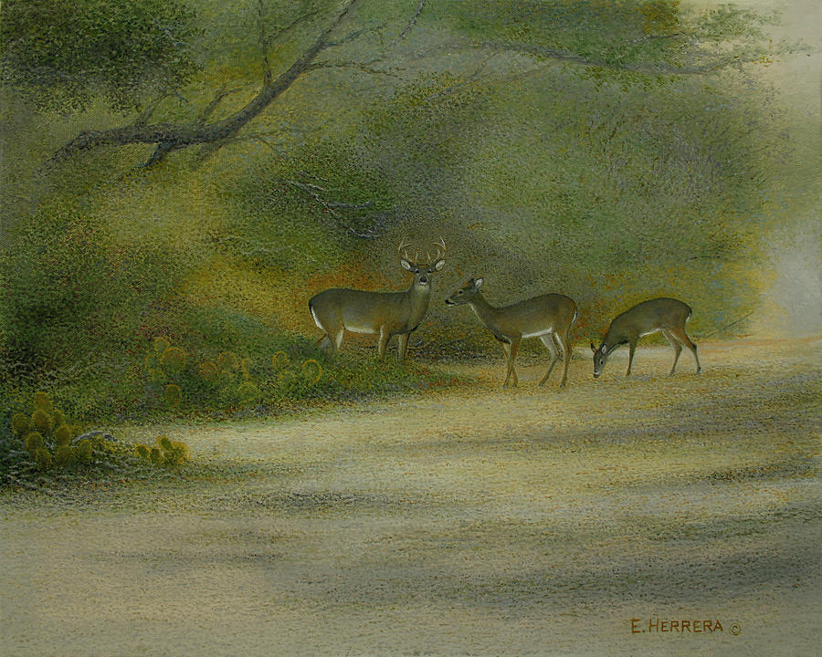 Out of the Cover Painting by Eleazar Herrera