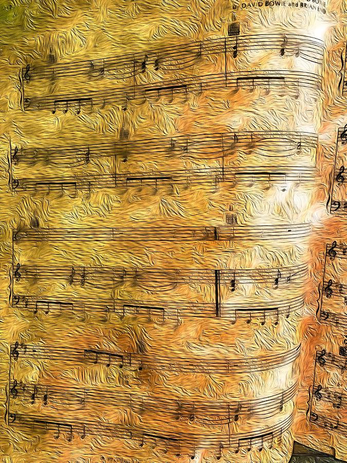 Pachelbells Canon Mixed Media by Bencasso B