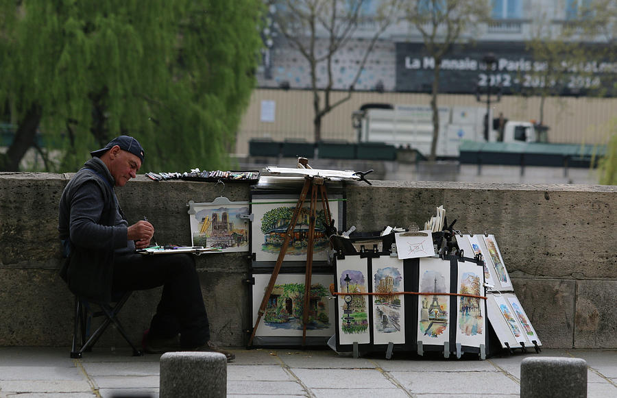 Painter Photograph by Ron Berezuk