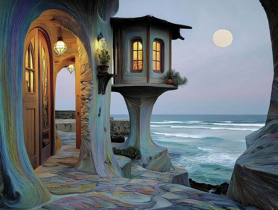 Painter's Cottage by Eris And AI