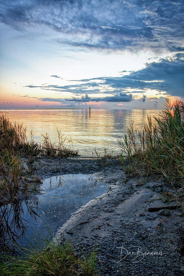 Pamlico Sound Dawn 2728 Photograph by Dan Beauvais