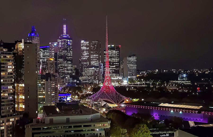 Panorama of Melbourne Photograph by Andre Petrov